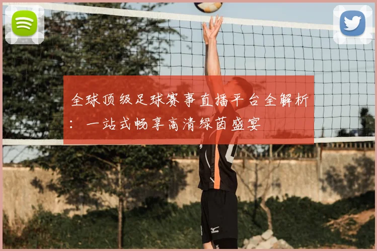 全球顶级足球赛事直播平台全解析:一站式畅享高清绿茵盛宴