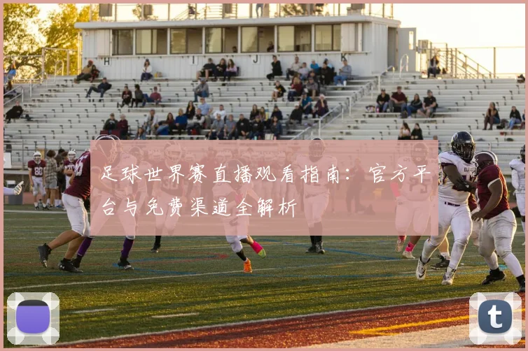 足球世界赛直播观看指南：官方平台与免费渠道全解析